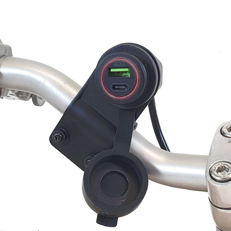 Chargeur USB QC3.0 + USB type C